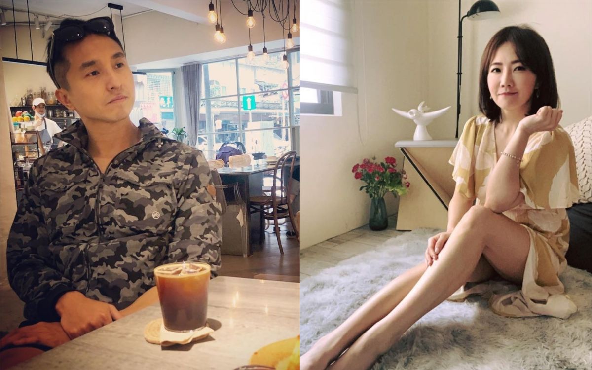 ▲王少偉（左）和謝忻（右）認識多年，緋聞也頻傳。（圖／王少偉、謝忻臉書） 