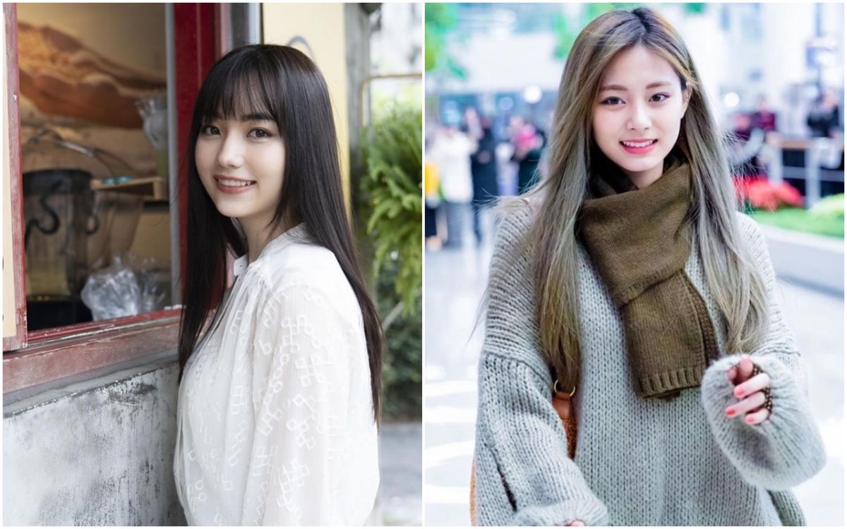 ▲黑嘉嘉與周子瑜被網友並列比較。（圖／翻攝黑嘉嘉臉書／周子瑜臉書）