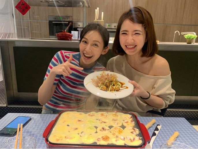 ▲謝忻與袁艾菲。（圖／取自袁艾菲臉書）