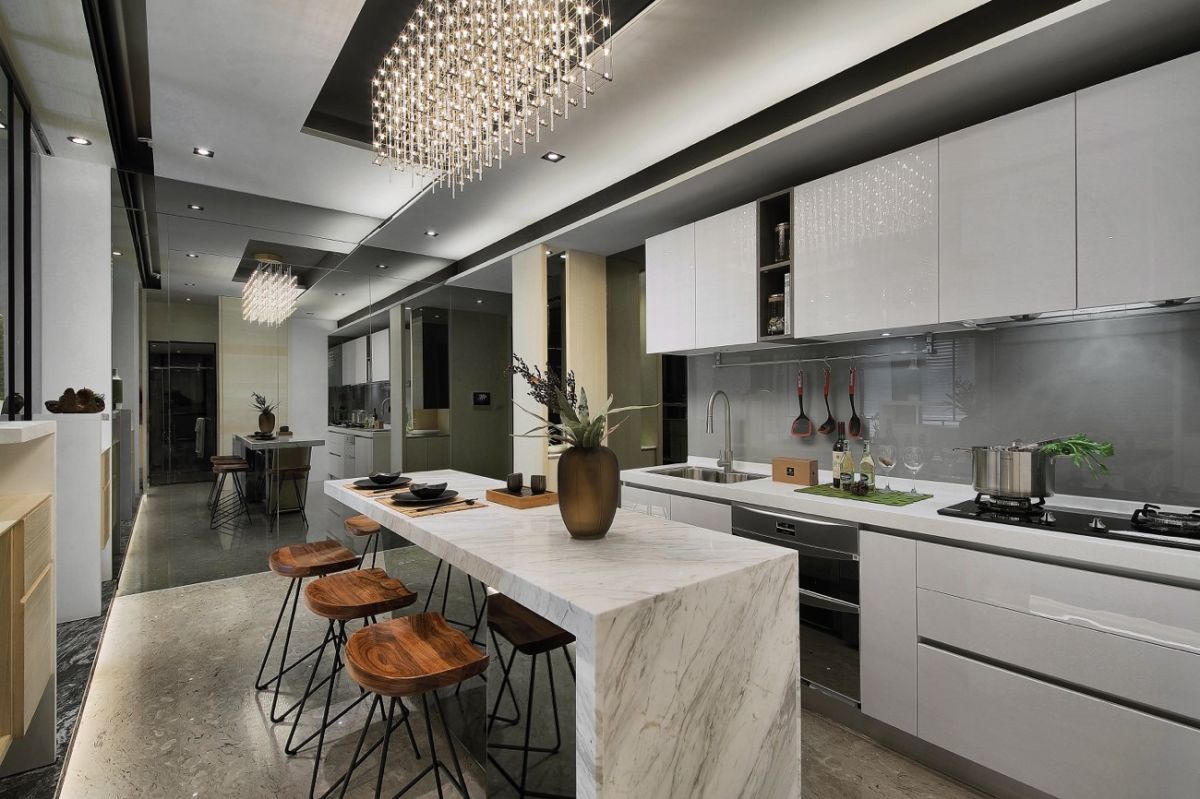 ▲室內規劃更符合竹科菁英對於生活的便利與享受，空間內無任何柱位阻擋動線；為講求室內更大空間感，所有房門均為拉門。（圖/公關照片）