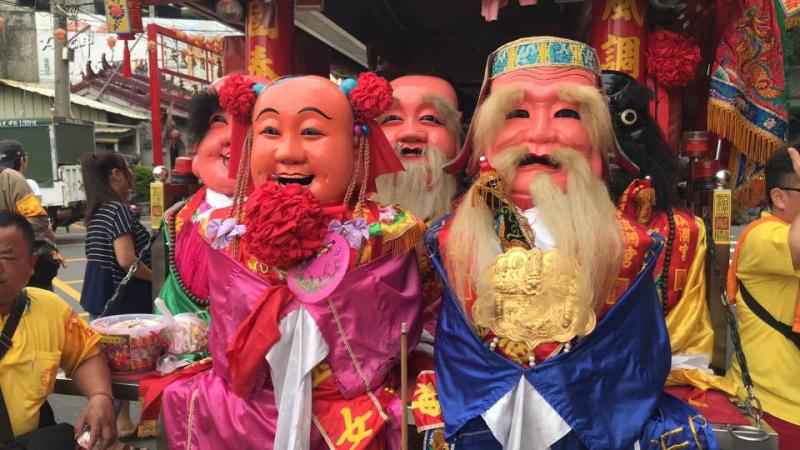 ▲大甲媽祖座前福德彌勒團。(圖/翻攝自大甲鎮瀾宮福德彌勒團臉書專頁)