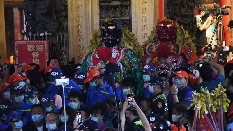 ▲大甲媽祖座前莊儀團。（圖／林調遜攝）