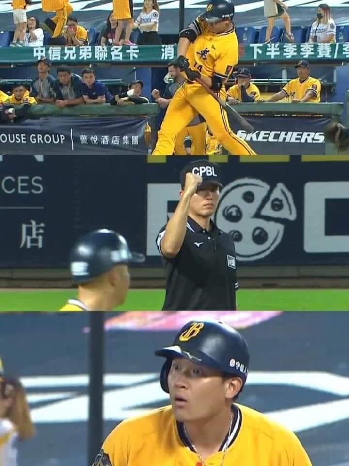 ▲許基宏表情包(圖/取自CPBLTV)