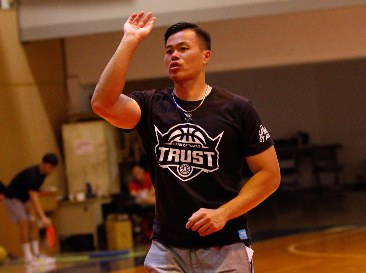 ▲台灣銀行陳國維總教練（圖／林建嘉攝）