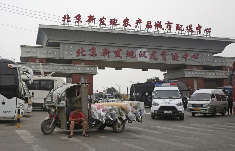 ▲北京新冠肺炎本土疫情再起。（圖／美聯社／達志影像）