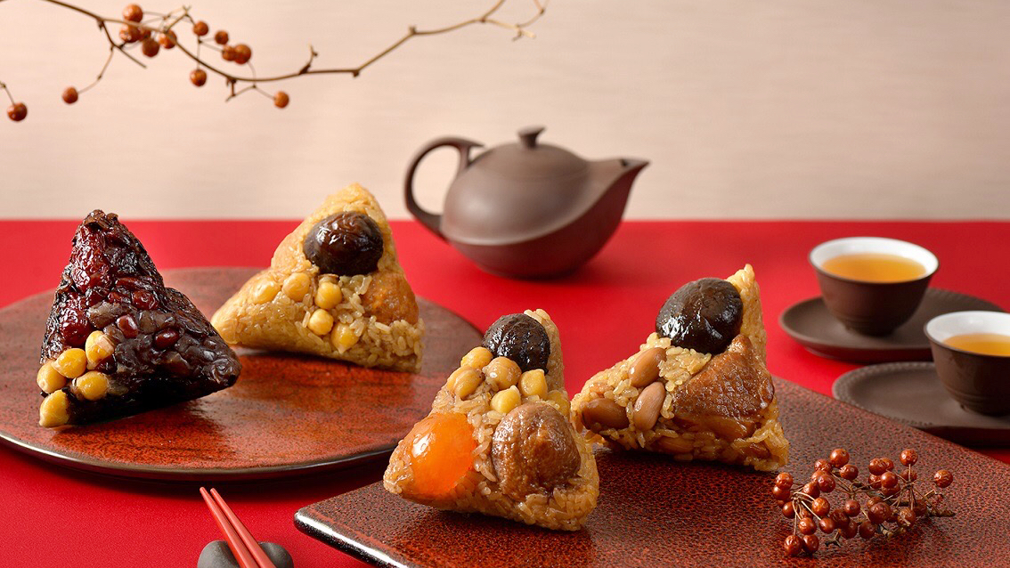 ▲Global Mall網羅全台多家知名飯店人氣粽子禮盒。（圖／Global Mall提供）