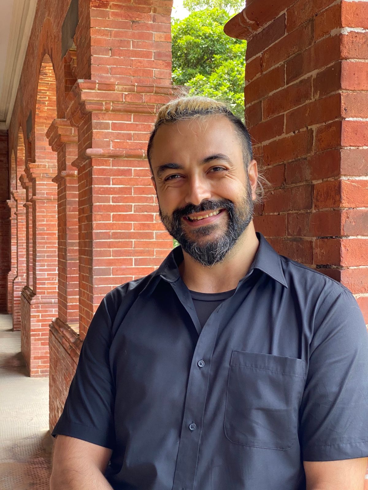 ▲首次邀請擁有10年英語教學經驗的淡水新住民邵瑞託擔任外籍老師，3小時就讓小學生學會古蹟導覽！(圖/記者孫唯容攝)