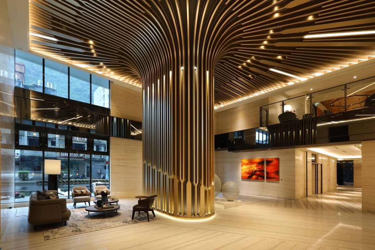 ▲碧波白由澳洲知名建築團隊PTW設計，外觀弧形遮雨板，相當顯眼又時尚。（圖/公關照片）