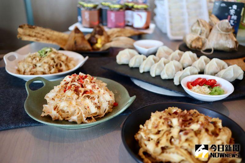 ▲饗賓餐旅以現有中央廚房資源推出冷凍即食品,並於電商品牌饗在家販售。(圖/記者陳致宇攝)