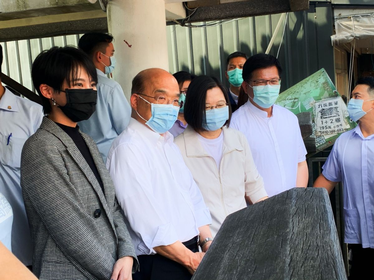 ▲對於陳其邁是否參與高雄市長補選，副院長接任人選，蘇貞昌說「人還在位置上，不能去講代替人選。」（圖／記者宋原彰攝，2020.06.16）