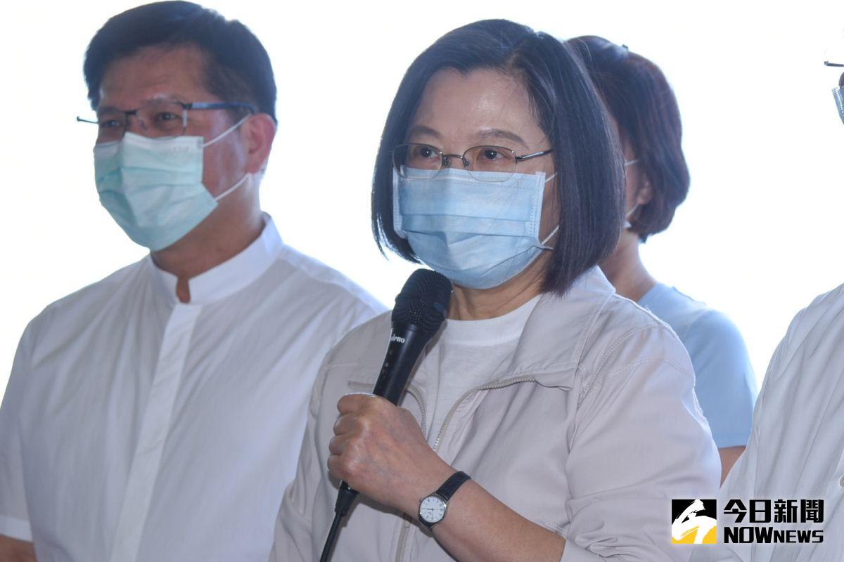 ▲蔡英文16日接受媒體訪問時，回應有關釣魚台主權爭議問題。（圖／記者劉育辰攝）