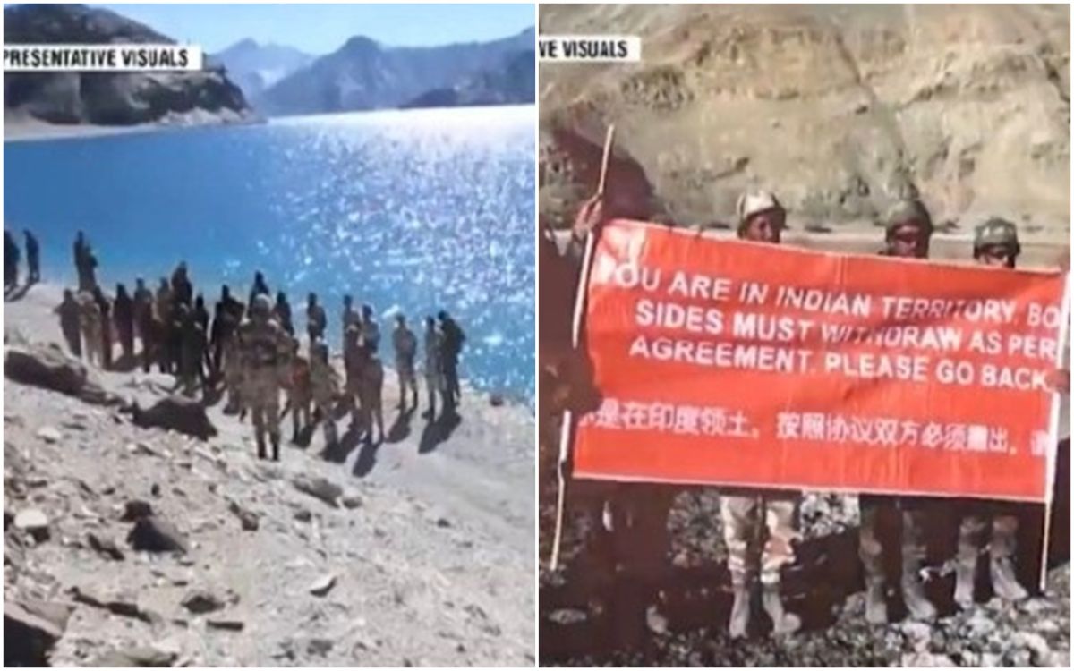 ▲中國、印度雙方在 15 日於兩國邊境地區加勒萬河谷爆發嚴重肢體衝突。（圖／翻攝微博）