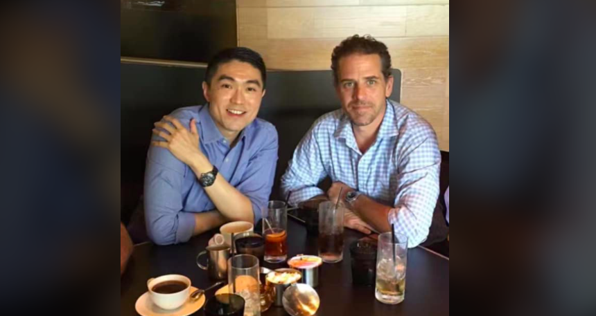 ▲謝國樑與拜登次子杭特是多年好友。（圖／翻攝謝國樑臉書）