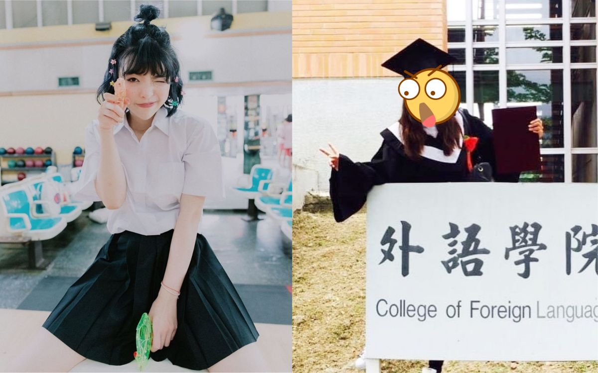 ▲網友認為阿圓大學時神似女神林依晨。（圖／阿圓IG） 