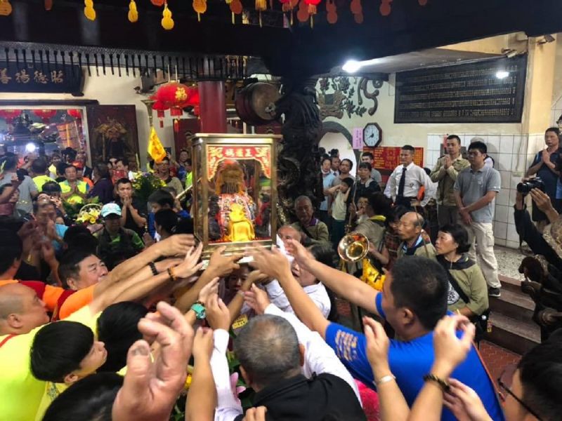▲入廟示意圖。(圖/翻攝自大甲鎮瀾宮粉專)