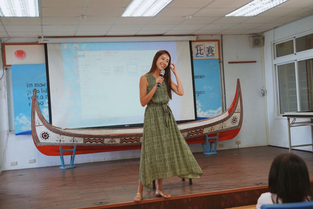 ▲隋棠近來耕耘於《蝴蝶朵朵》講師培訓。（圖／隋棠臉書） 