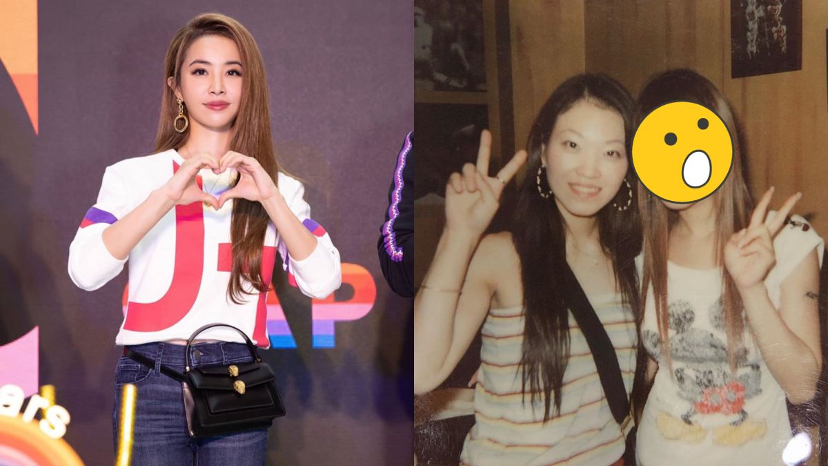 ▲蔡依林（左圖）被姊姊蔡旻紋曝光陳年老照。（圖／蔡依林、蔡旻紋臉書）