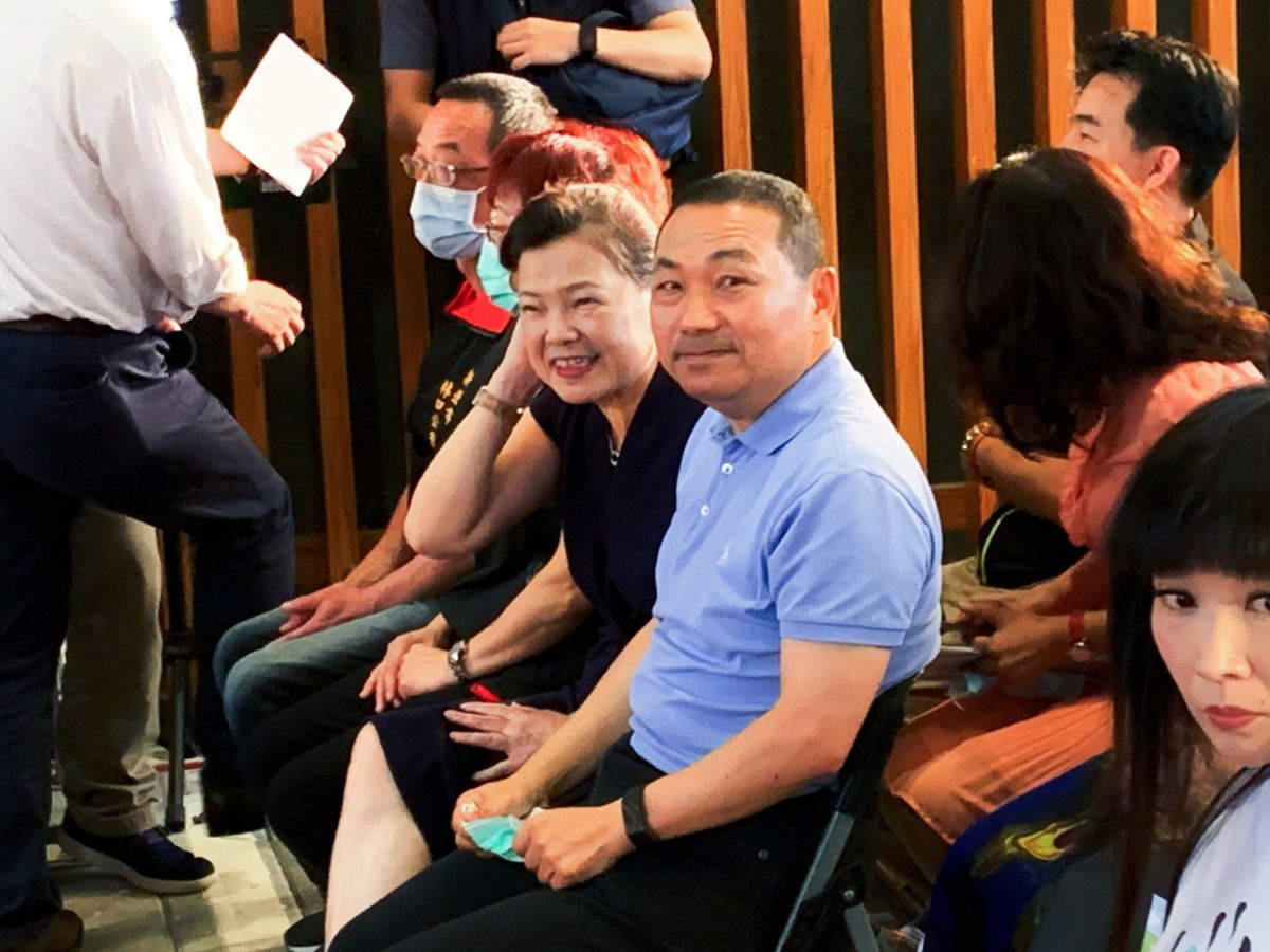 ▲侯友宜回應，希望未來的王部長秉持「媽媽在市場買菜」的感覺來改造市場。（圖／記者宋原彰攝，2020.06.18）