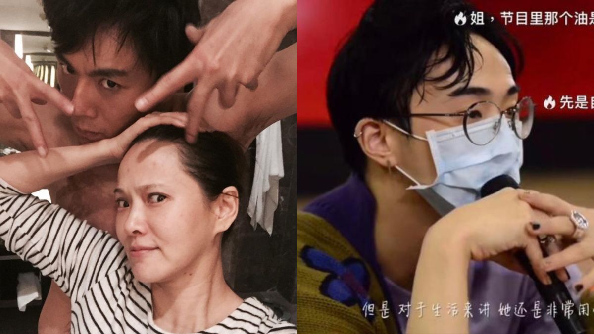 ▲伊能靜當初和秦昊熱戀，兒子小哈利（右圖）起初難以接受。（圖／秦昊、伊能靜微博）