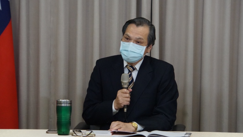 ▲陸委會主委陳明通。（圖／記者呂炯昌攝影）