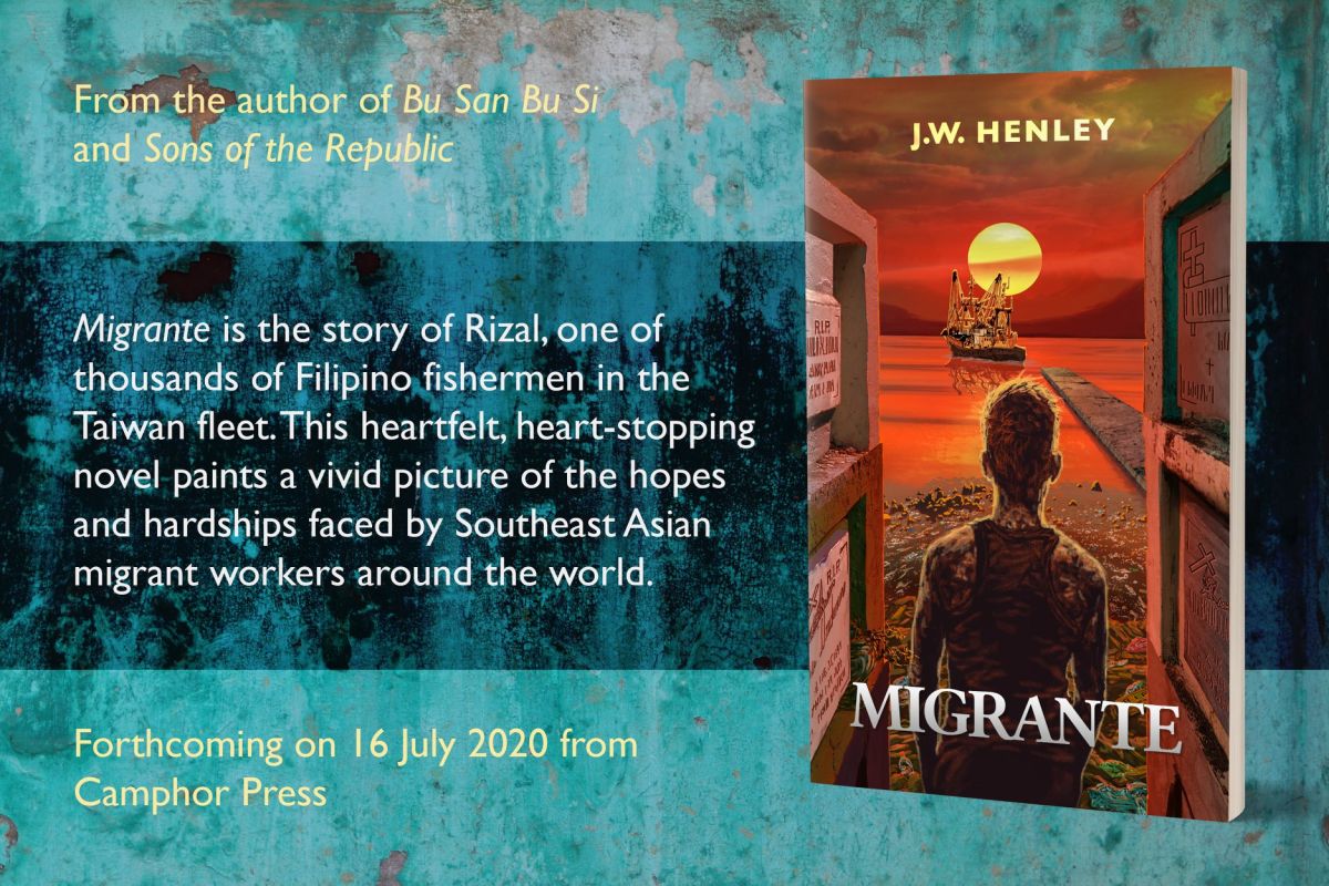 ▲住在台灣多年的自由作家喬（Joe Henley），曾就讀於西安大略大學國王學院 (University of King’s College)新聞學系，從5年前採訪移工的經驗讓他興起為移工寫書的念頭，現在他終於將在2020年7月推出他的首本小說。（圖／Joe Henley）