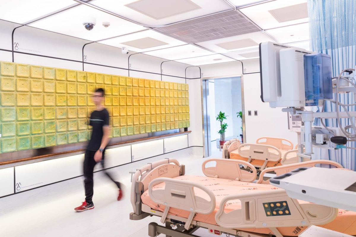 ▲台灣團隊攜手打造「MAC模組化病房」（圖｜Taiwan Design Research Institute (TDRI)台灣設計研究院提供）