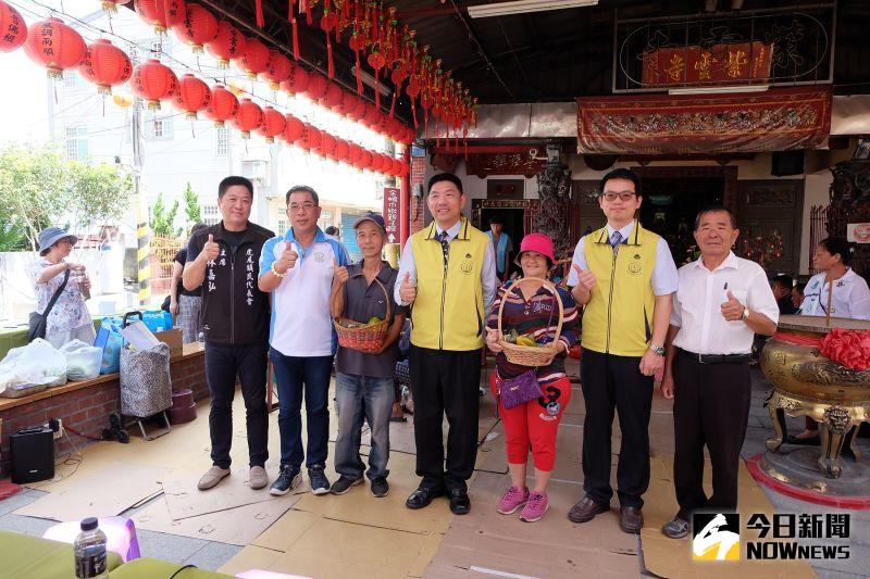 ▲雲林地方檢察署結合雲林縣榮譽關懷協會、台灣更生保護會雲林分會，20日在虎尾鎮堀頭社區辦理「粽下福田　端陽有愛」活動。（圖／記者洪佳伶攝,2020.06.20）