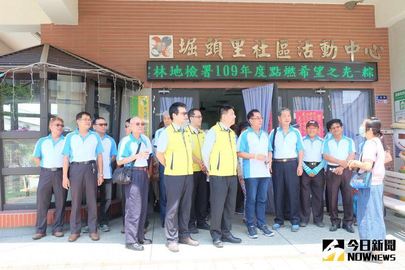 ▲雲林地方檢察署勞務點的埒內社區參加全國社區發展選拔,榮獲卓越獎。(圖/記者洪佳伶攝,2020.06.20)