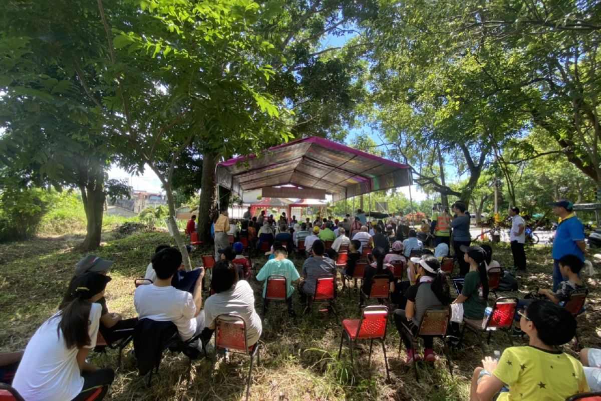 ▲
雲嘉區處環保林園大道成果宣傳。（圖／台糖公司提供）