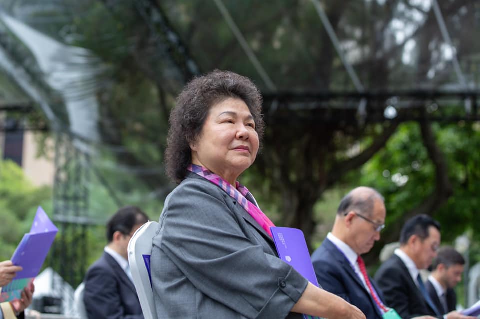 ▲政治大學法律系副教授廖元豪指出，這次立法院的監委人事投票過程違法且無效，唯一能擋住監委8月1日違法就職的，就是聲請大法官解釋。圖為陳菊。（圖/翻攝陳菊臉書）