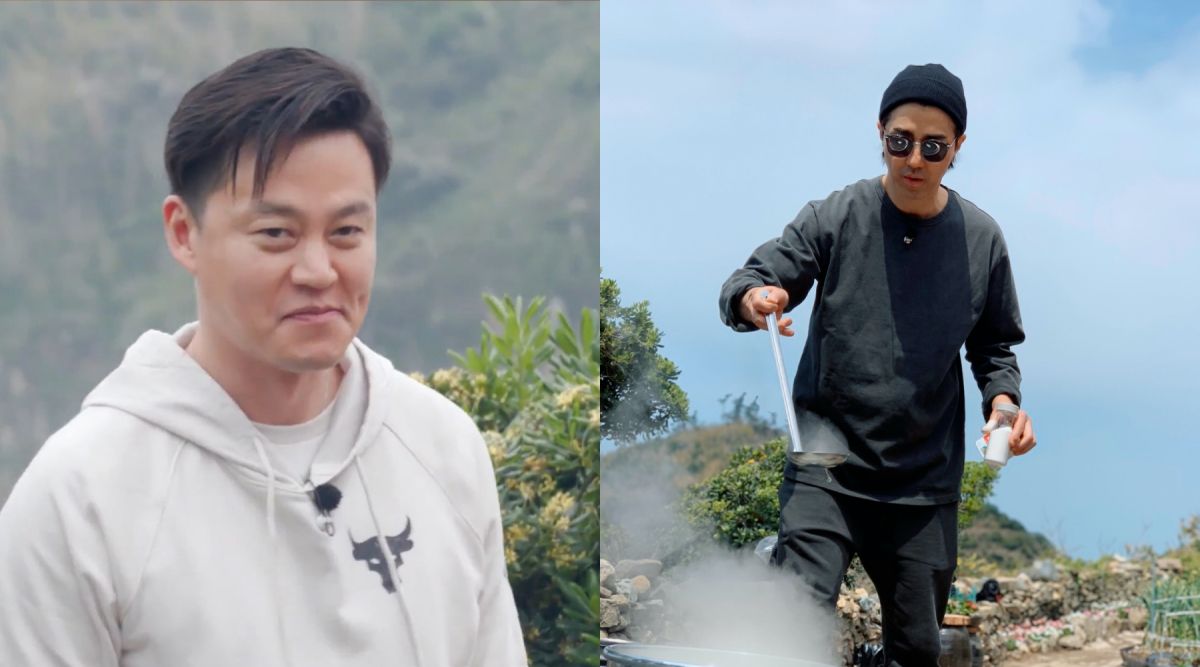 ▲李瑞鎮（左）假裝不幫忙，氣死車勝元。（圖／愛奇藝台灣站、tvN）