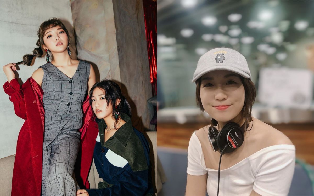 ▲陳韻喬（左圖右）和何美（左圖左）感情要好，右圖為陳韻喬。（圖／陳韻喬IG） 