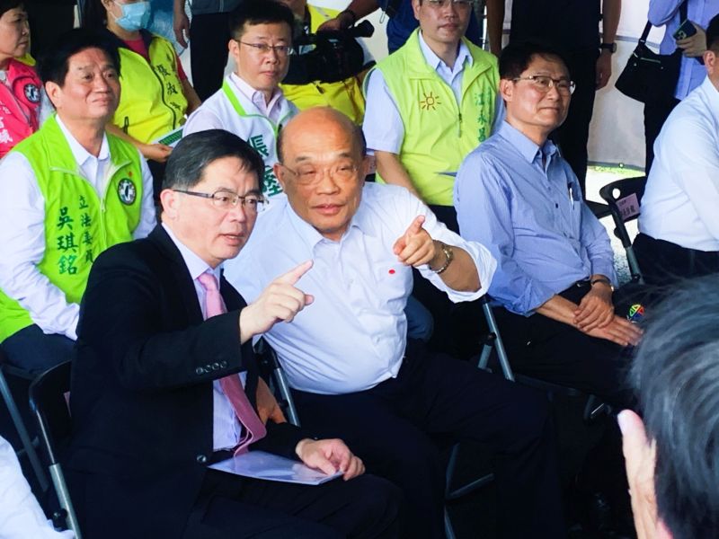 ▲行政院院長蘇貞昌今(22)宣布,國道三號增設北土城交流道,經歷了11年來被退件7次,終於宣布拍板定案。(圖/記者宋原彰攝,2020.06.22)