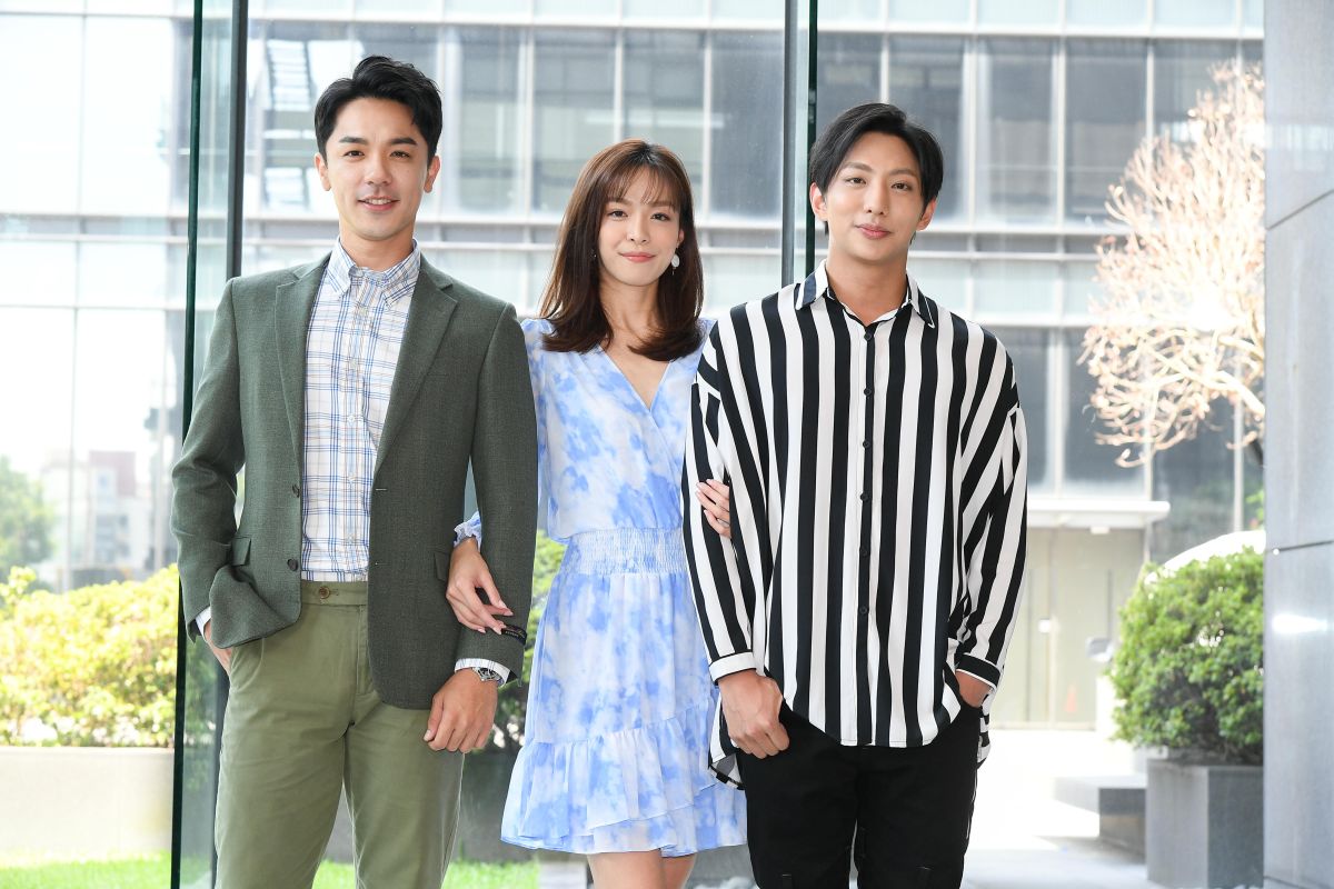 ▲《天之驕女》楊皓崴（左起）、賴郁庭、許明杰。（圖 / 三立提供）