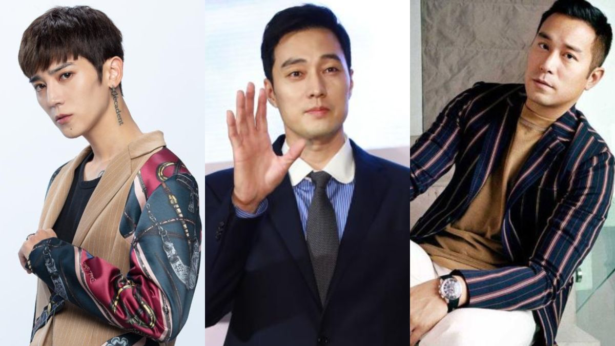 ▲畢書盡（左圖起）、蘇志燮、張孝全都是娛樂圈帥人夫代表。（圖／資料照、張孝全臉書）