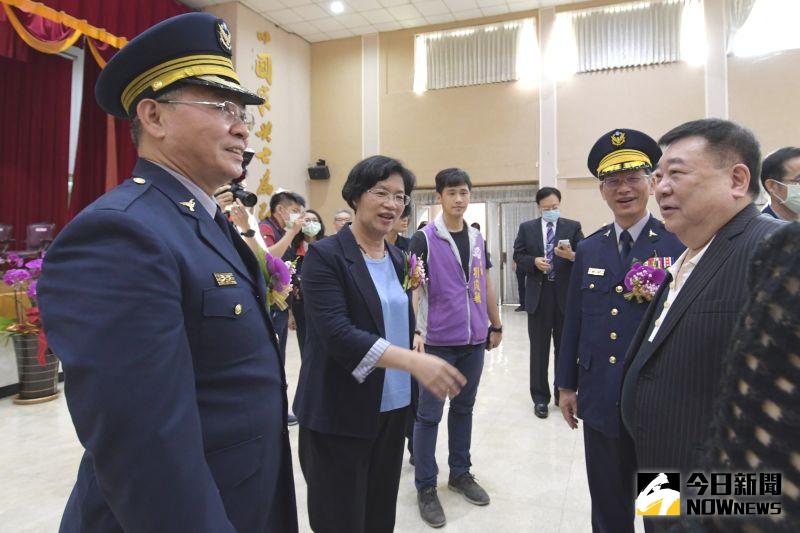 ▲榮陞內政部警政署警政委員的方仰寧經驗傳承。(圖/記者陳雅芳攝,2020.06.22)