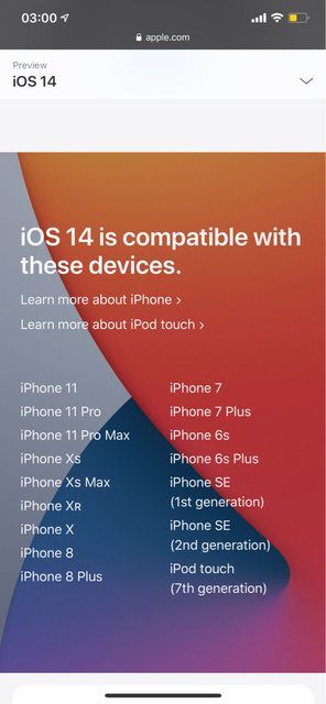 ▲ iPhone 6S 還在 iOS 14 的相容名單內。（圖／翻攝自 PTT ）