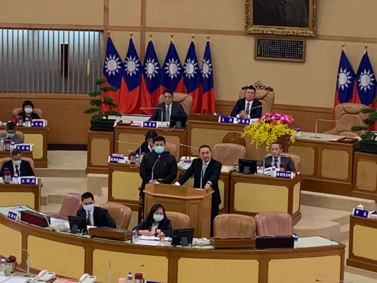 ▲侯友宜說對吳宗憲的事情詳情不了解，讓吳宗憲當面說明比較公平。（圖／記者宋原彰攝，2020.06.23）