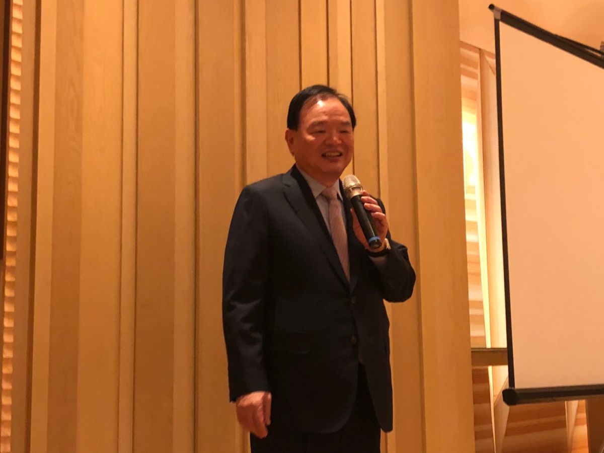 ▲全聯董事長林敏雄。（圖／記者劉雅文拍攝109.6.23）