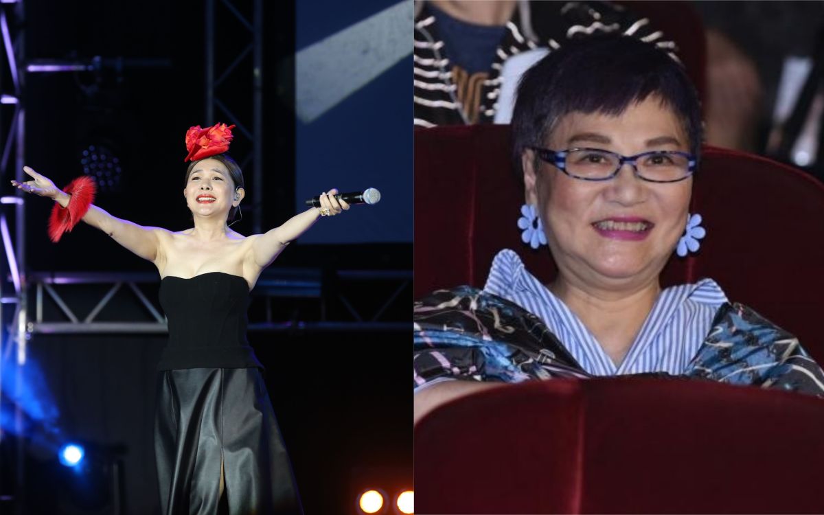 ▲張小燕（右）談張清芳（左）婚姻。（圖／記者林柏年攝、NOWnews資料照）