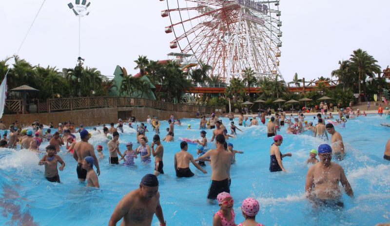 ▲劍湖山小威の海盜村水樂園-夏威夷巨浪。(圖/記者蘇榮泉攝,2020.06.23)