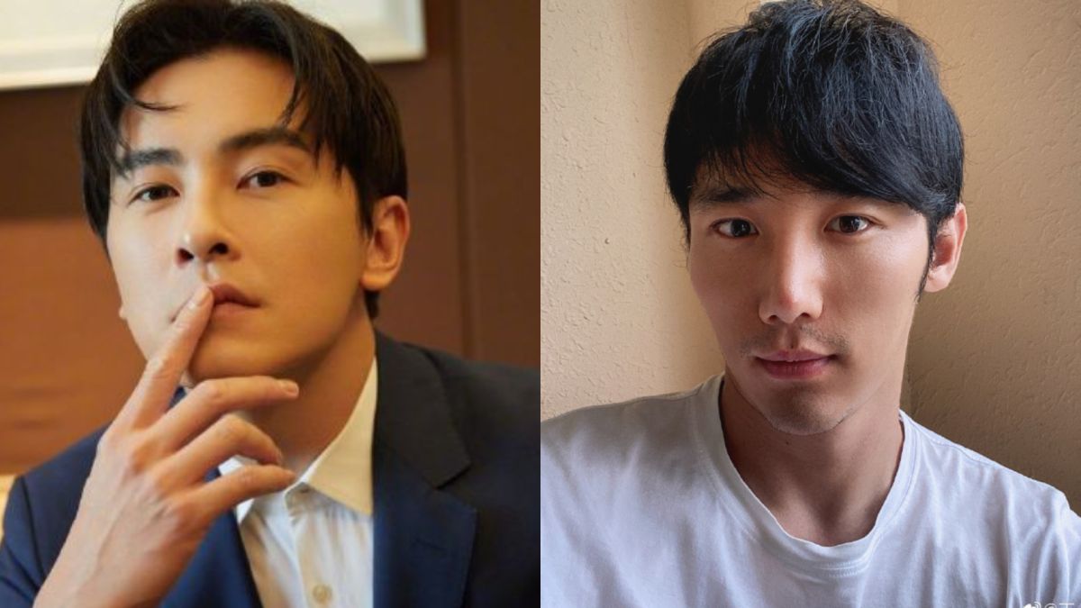 ▲鄭元暢（左圖）被暗指介入大陸男模丁一的婚姻。（圖／鄭元暢、丁一微博）