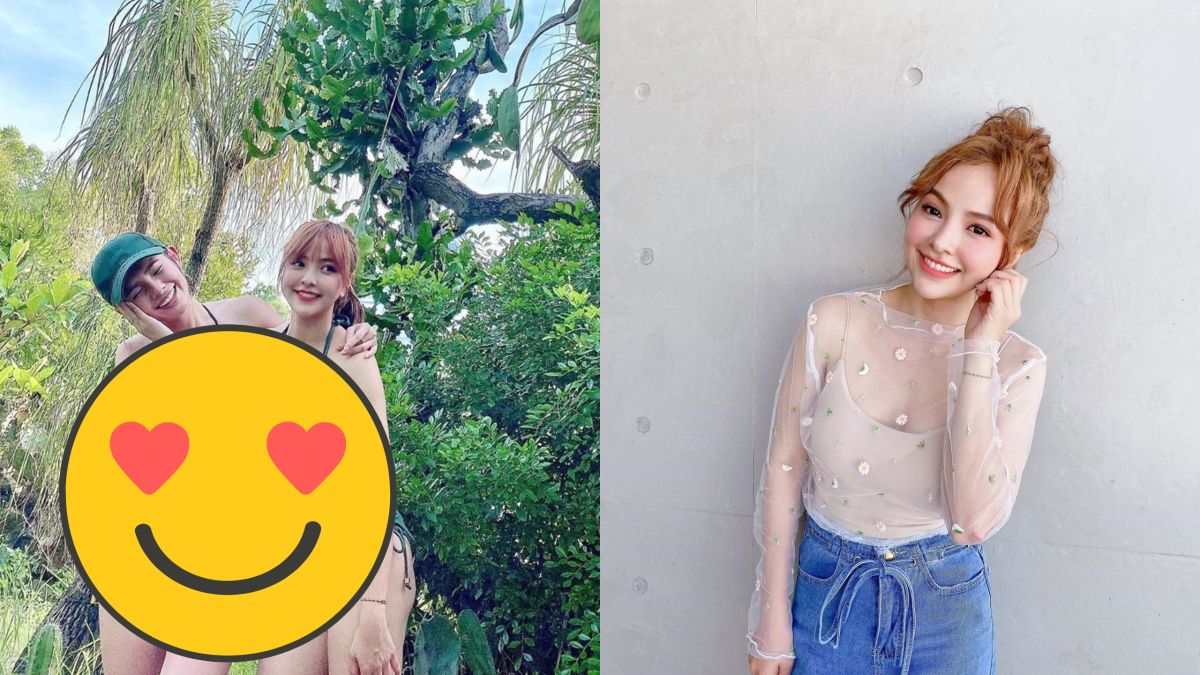 ▲徐凱希（右）罕見穿上比基尼照。（圖／徐凱希IG） 