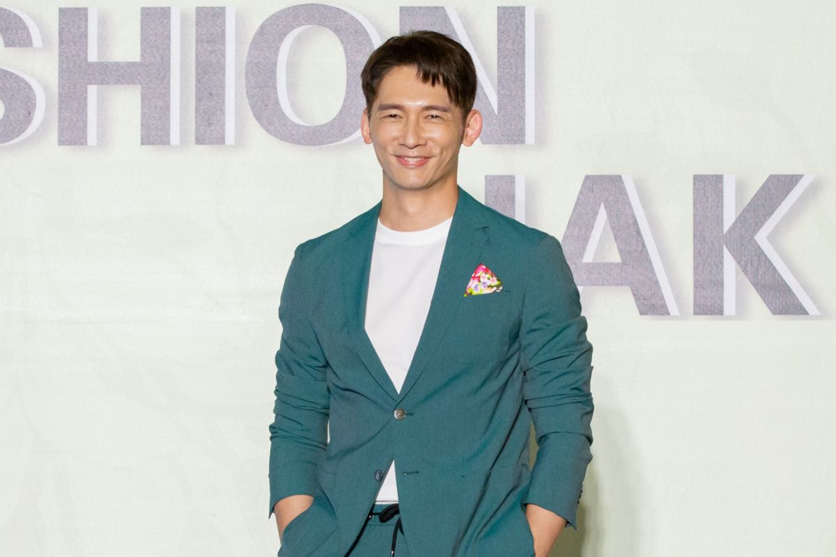 ▲溫昇豪出席2020時尚客家服飾設計競賽記者會。（圖 / 桃園市客家文化基金會提供 ）