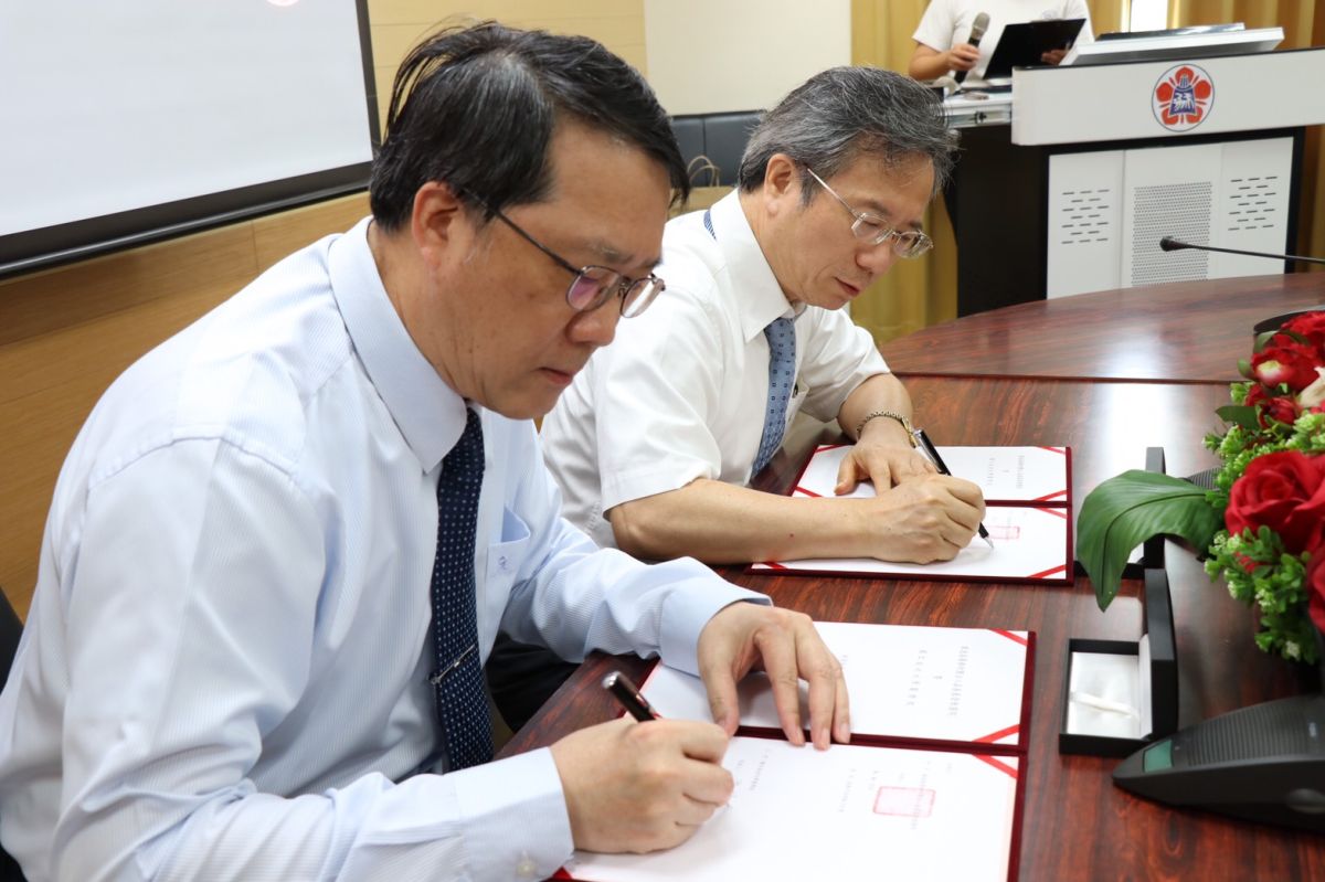 ▲期待透過雙方之資源共享及學術交流，帶來更好的發展。〔圖／嘉市府提供2020.06.24〕