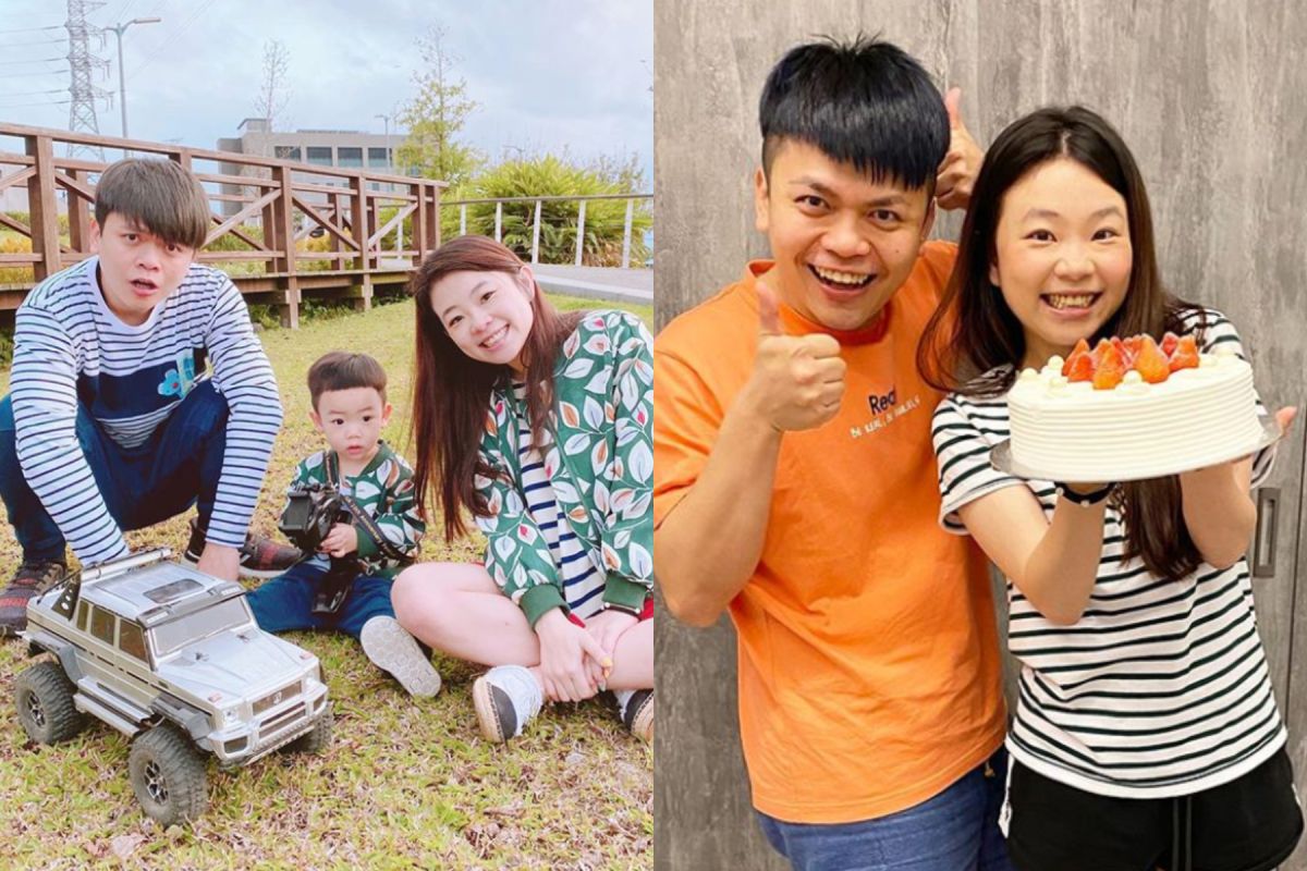 ▲蔡阿嘎與二伯結婚4年，育有2子。（圖／翻攝臉書、IG）