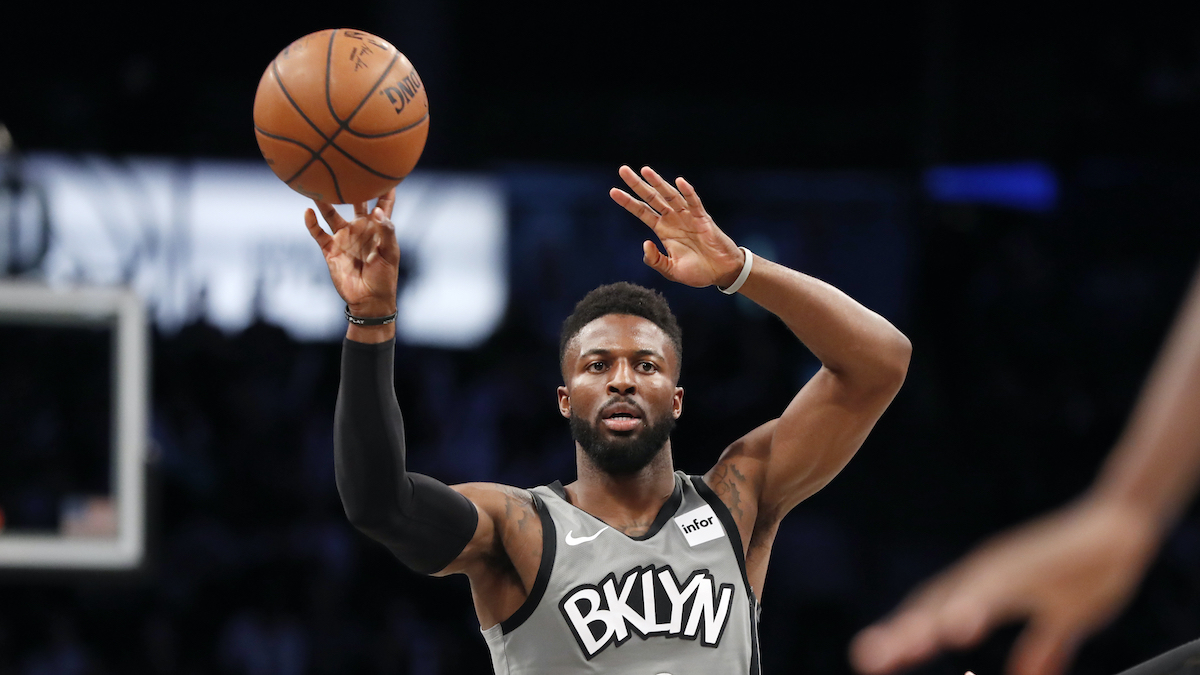 ▲David Nwaba與火箭隊簽約。（圖／美聯社／達志影像）