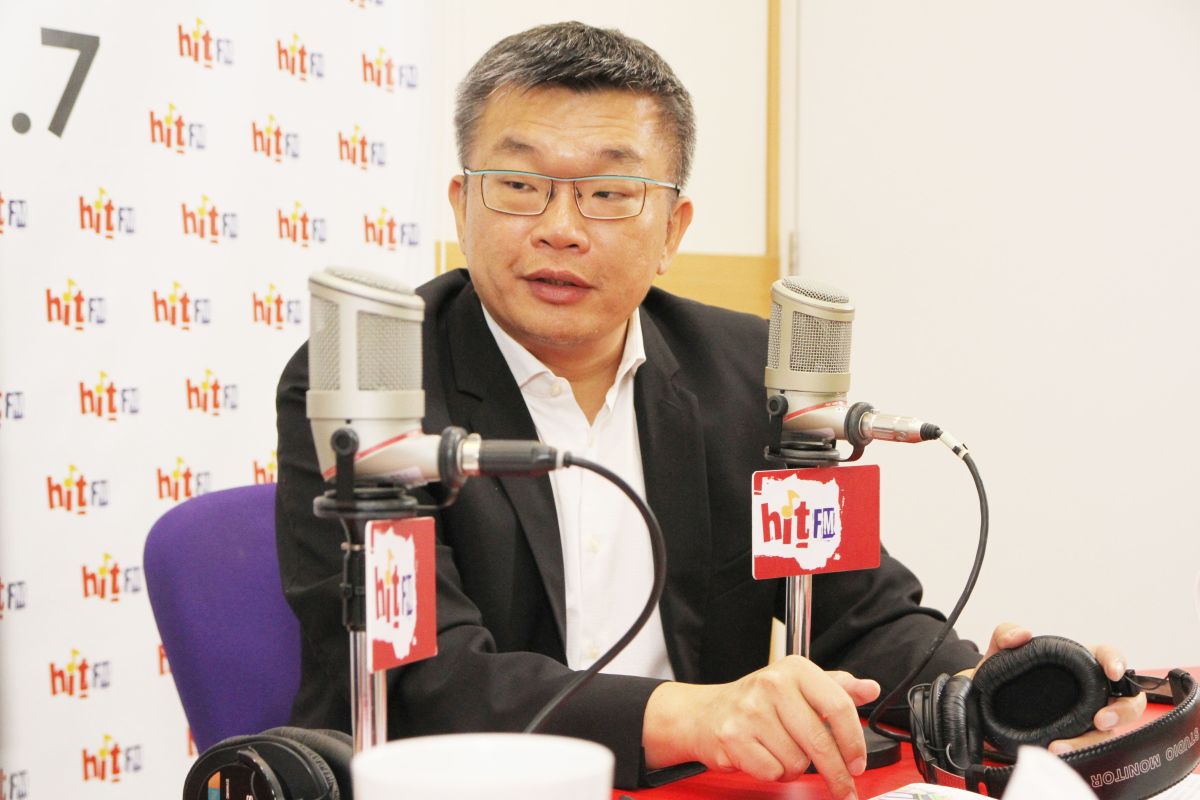 ▲立法院副院長蔡其昌。（圖／「Hit Fm《周玉蔻嗆新聞》製作單位提供）