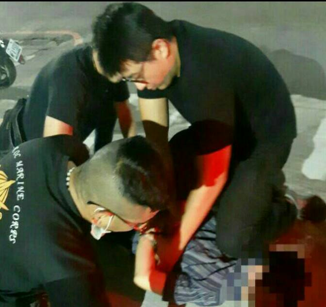 ▲高雄愛河分屍案今(25)日偵破！警方清晨逮捕涉案的羅姓男子。(圖／記者郭凱杰翻攝，2020.06.25)