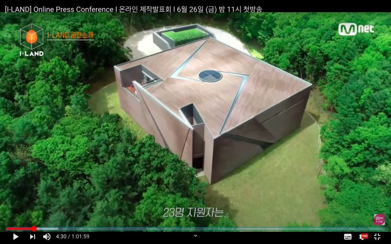 ▲▼《I-LAND》的練習生宿舍花費韓幣70億打造。(圖/翻攝Mnet